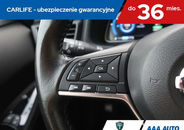 Nissan Leaf cena 66000 przebieg: 38427, rok produkcji 2018 z Żary małe 379